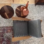 Morris Chair- Solid Walnut Wood — RockFort Boutique Lebanon