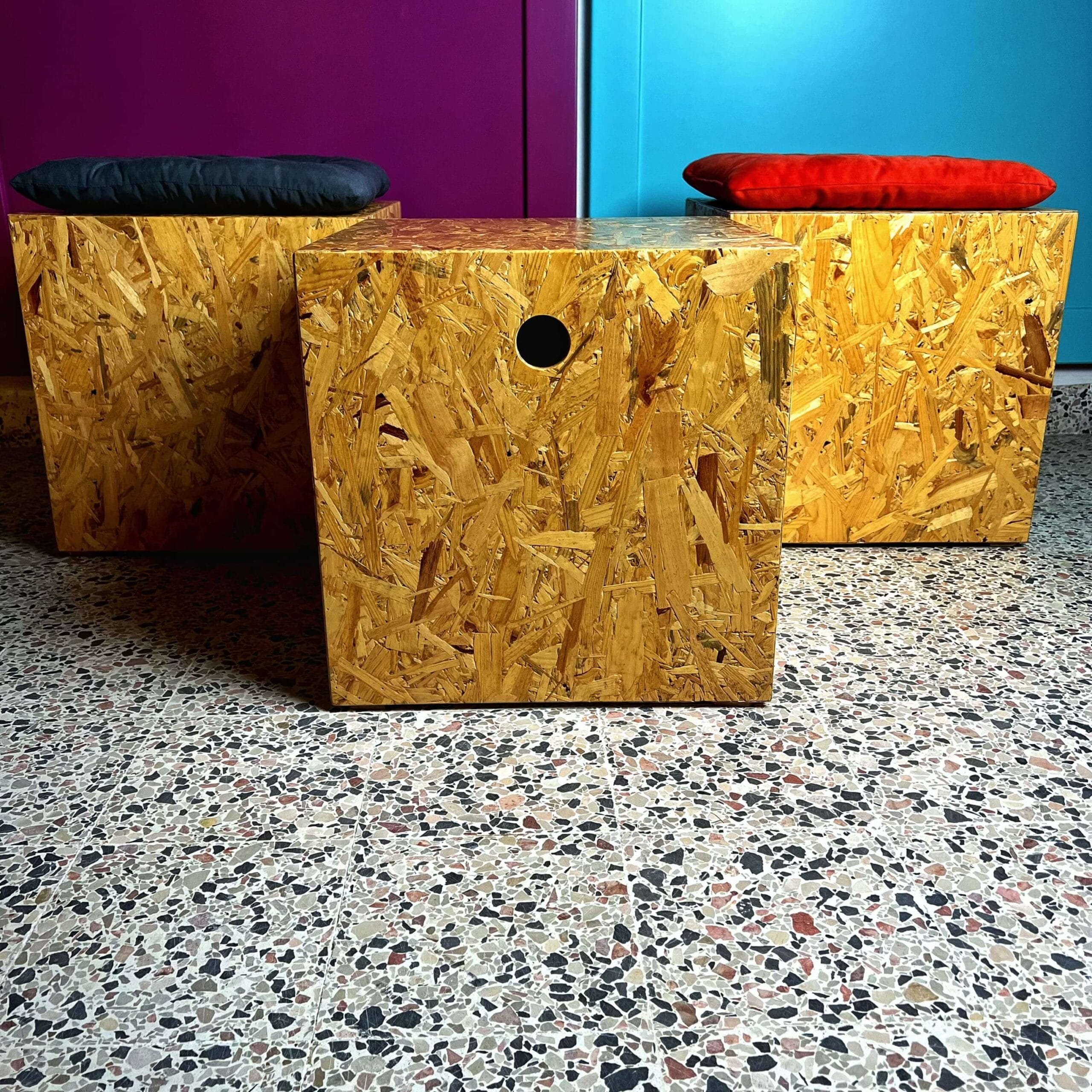 Versatile Solid Wood Box - Table & Seat - Image 2