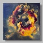 Turmoil - Abstract Oil Painting by Didi — RockFort Boutique Lebanon