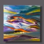 Flow – Oil Painting by Didi — RockFort Boutique Lebanon
