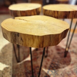 Natural Wood Accent Tables — RockFort Boutique Lebanon