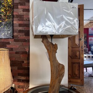 Teak Floor Lamp – Modern Natural Wood Lighting