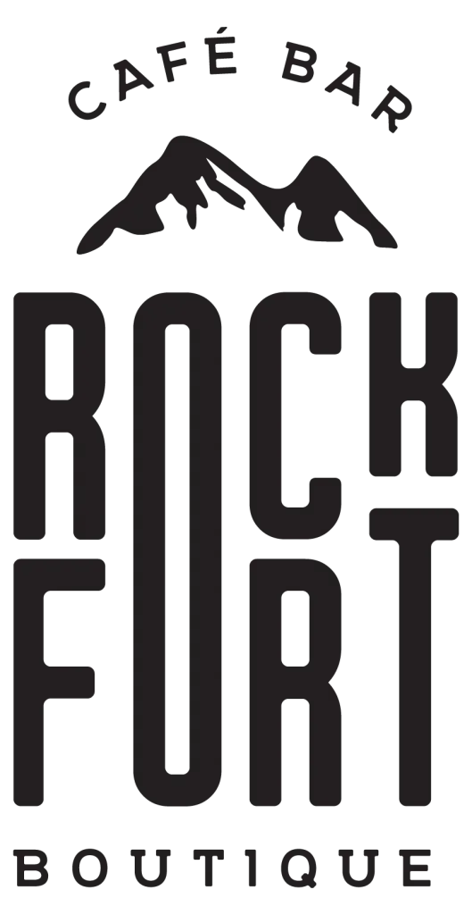 Rockfort Coffee Shop Boutique Logo Lebanon