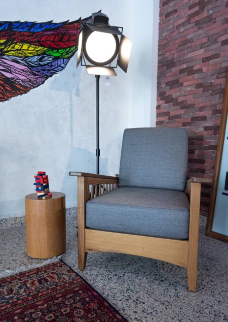 Morris Chair- Solid Walnut Wood - Image 6