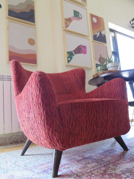 2-Seater Sofa / Vintage - Image 8