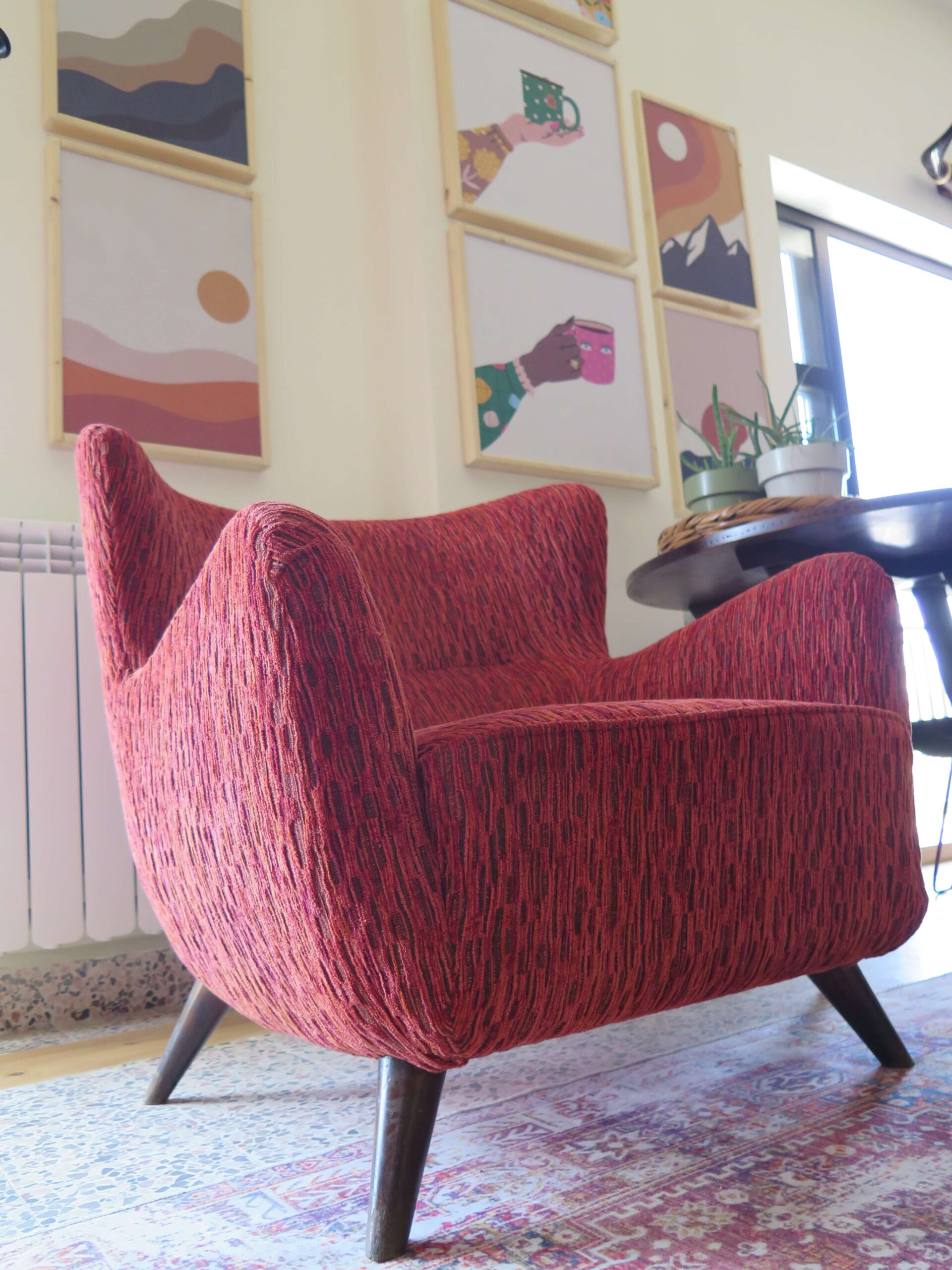 2-Seater Sofa / Vintage - Image 8
