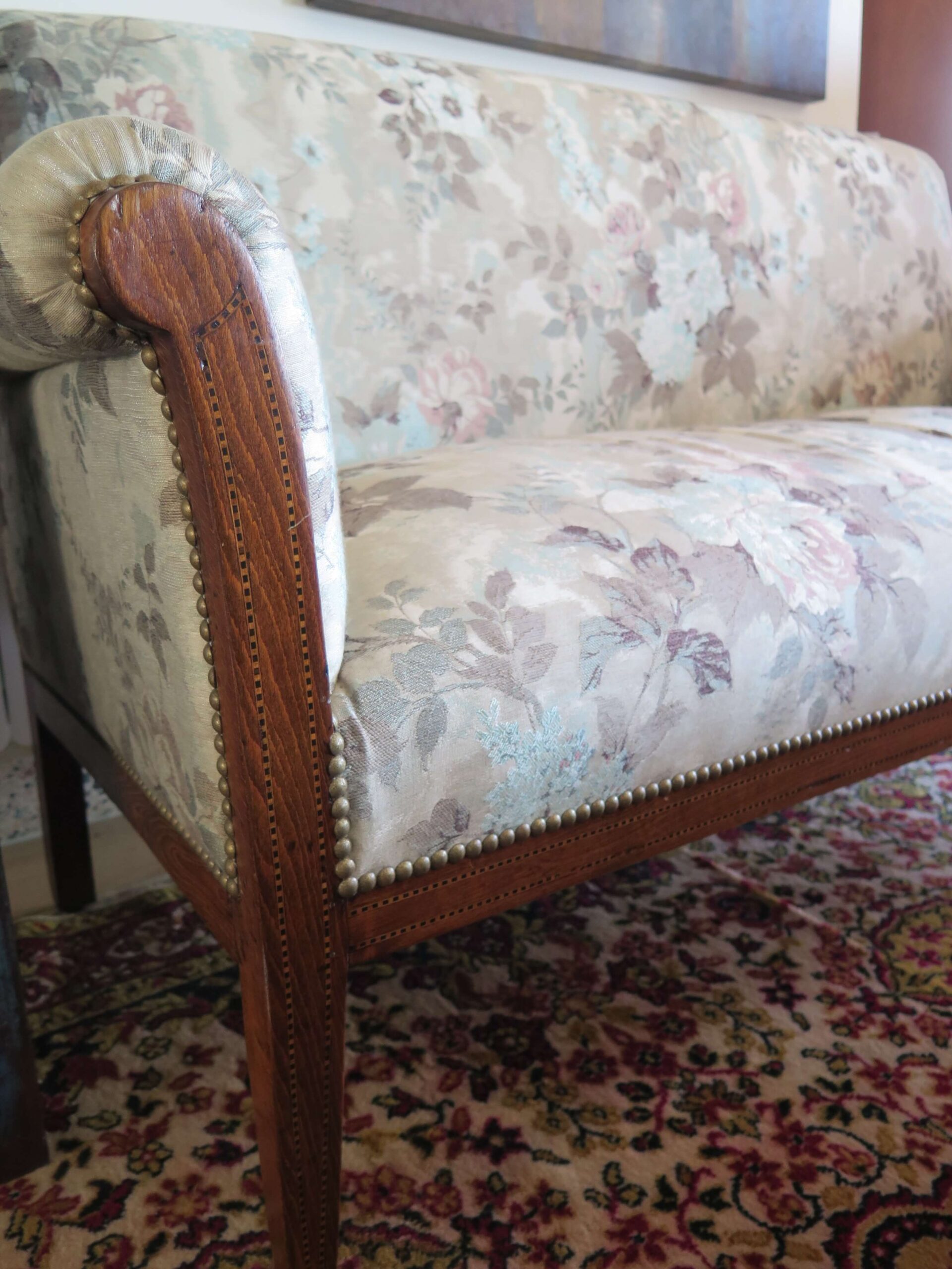 2-Seater Sofa / Vintage - Image 9
