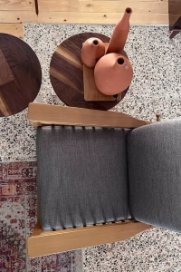 Morris Chair- Solid Walnut Wood — RockFort Boutique Lebanon