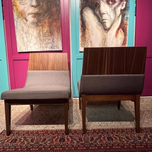 Armless Contemporary One Seater Sofa — RockFort Boutique Lebanon