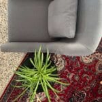 Lounge Armchair - One Seater - Fully Upholstered - Grey Color - Image 2