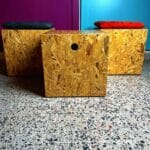 Versatile Solid Wood Box - Table & Seat - Image 2