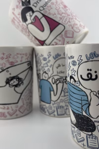 بلا نق - Stop Nagging Ceramic Mug - Big Size — RockFort Boutique Lebanon