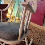 Bohemian White Beech Rocking Chair by Lena Larsson - Image 4