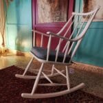 Bohemian White Beech Rocking Chair by Lena Larsson — RockFort Boutique Lebanon