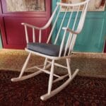 Bohemian White Beech Rocking Chair by Lena Larsson - Image 2