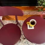 bloody rose chair and table set - vintage retro unique classic furniture in lebanon