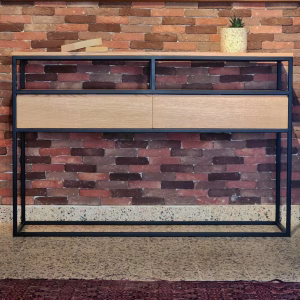 Sleek Modern Industrial Modular Console by RockFort — RockFort Boutique Lebanon