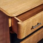 Chest of Drawers – French Oak with Black Drawers - Vintage & Refurbished - Image 5