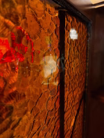 Display Drink & Bar Cabinet - Solid Walnut Wood - Image 4
