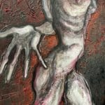 "Anger" by Anthony Khalil, a Mix Media On Canvas - Image 4