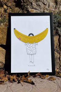 Digital Art Drawing by Dounia — RockFort Boutique Lebanon