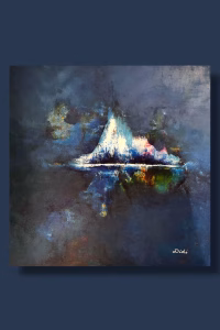 Pulse - Oil Painting by Didi — RockFort Boutique Lebanon