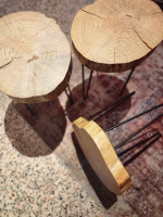Natural Wood Accent Tables - Image 3