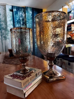 2 Hurricane Candle Holders – Bronze Finish - Image 2