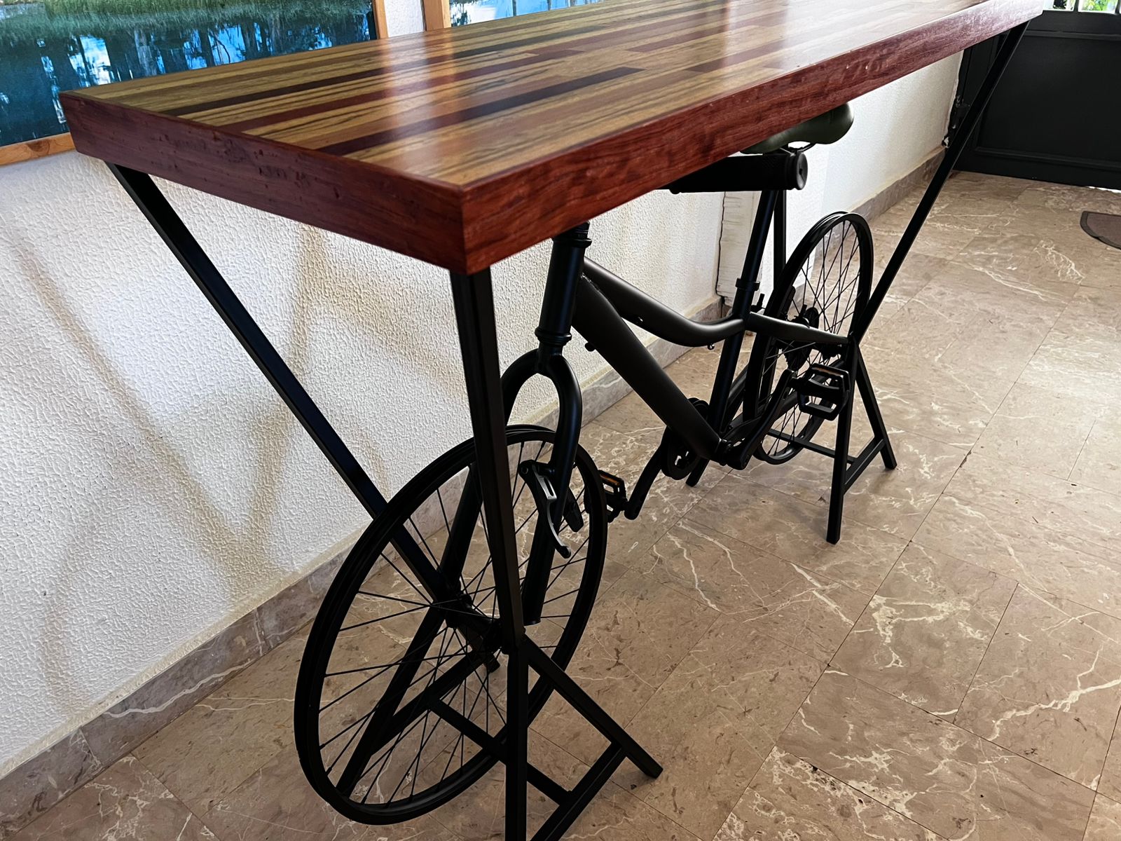Repurposed Bicycle Bar – A RockFort Creation - Image 8