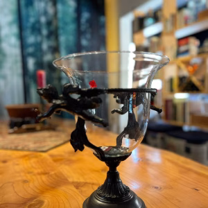 Baroque Style Glass Bowl Bronze — RockFort Boutique Lebanon