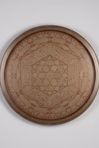 Antique Copper Tray – Authentic Middle Eastern Decor