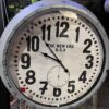Industrial Grey Wall Clock – Vintage Home Decor