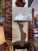 Teak Floor Lamp – Modern Natural Wood Lighting