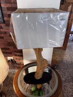 Teak Floor Lamp – Modern Natural Wood Lighting