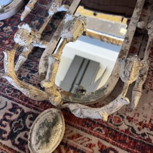 Vintage Mirror Sconces (Set of 2) – Candle Holders