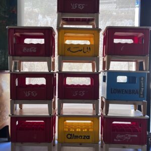Repurposed Crate Furniture – CocaCola, Almaza