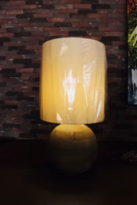 Solid Teak Wood Table Lamp – Light & Living LED