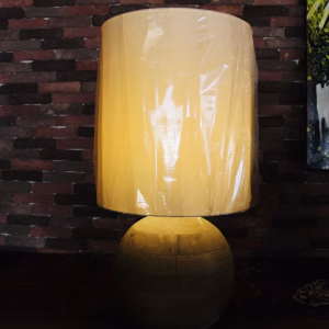 Solid Teak Wood Table Lamp – Light & Living LED