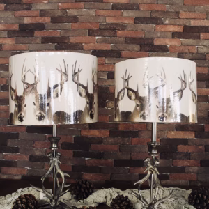 Set of Deer Side Lamps - Boutique Rockfort Lebanon - Unique Lighting Ideas
